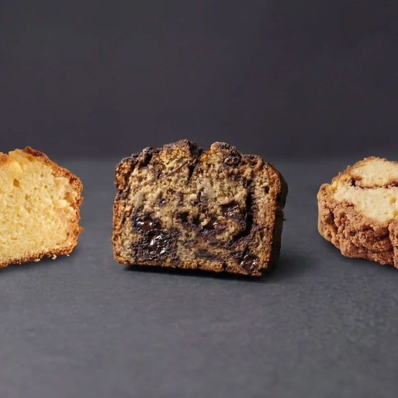 Trio of Cake Slices